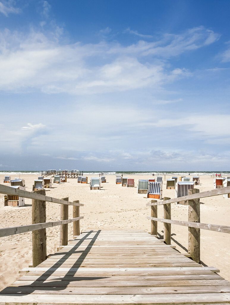 Breiter Strand-edit hochkant